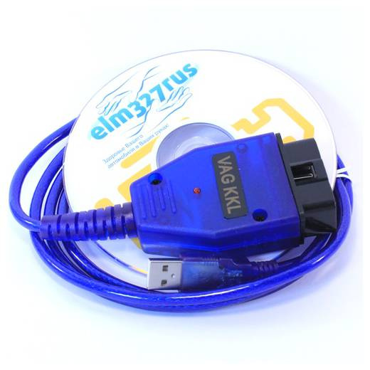 Диагностический адаптер K-line адаптер (VAG COM) 409.1 (чип FTDI)