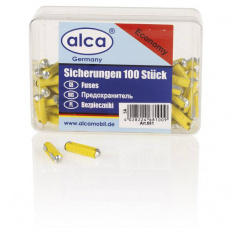Предохранители круглые Alca, 5 А, 100 штук