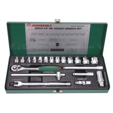 Набор головок торцевых Jonnesway S04H3120S 3/8"DR, 6-23 мм, 20 предметов