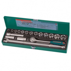 Набор головок торцевых Jonnesway S04H419S 1/2"DR, 11-32 мм, 19 предметов
