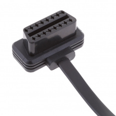Удлинитель OBD2 60 см. с выключателем питания